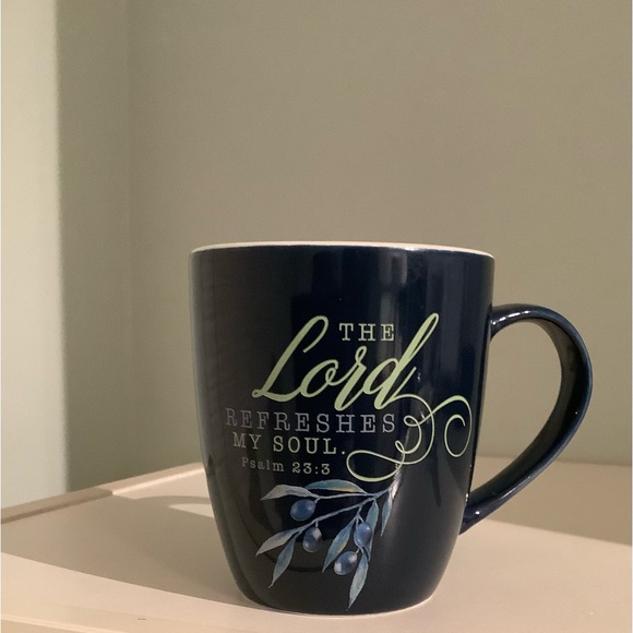 New Psalm 23:3 bible quote mug - Picture 2 of 9